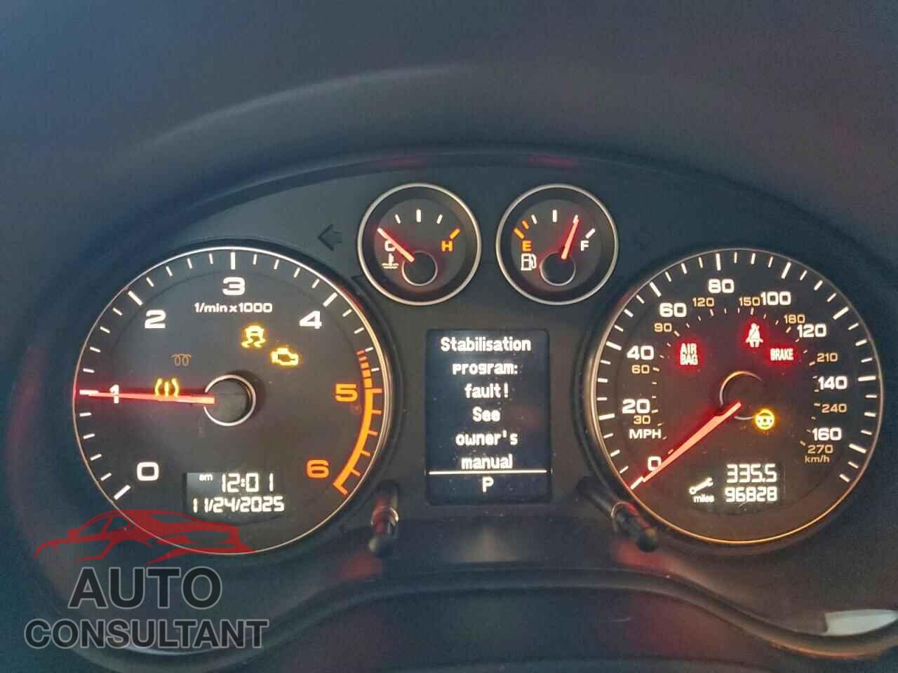 AUDI A3 2012 - WAUKJBFM5CA053865