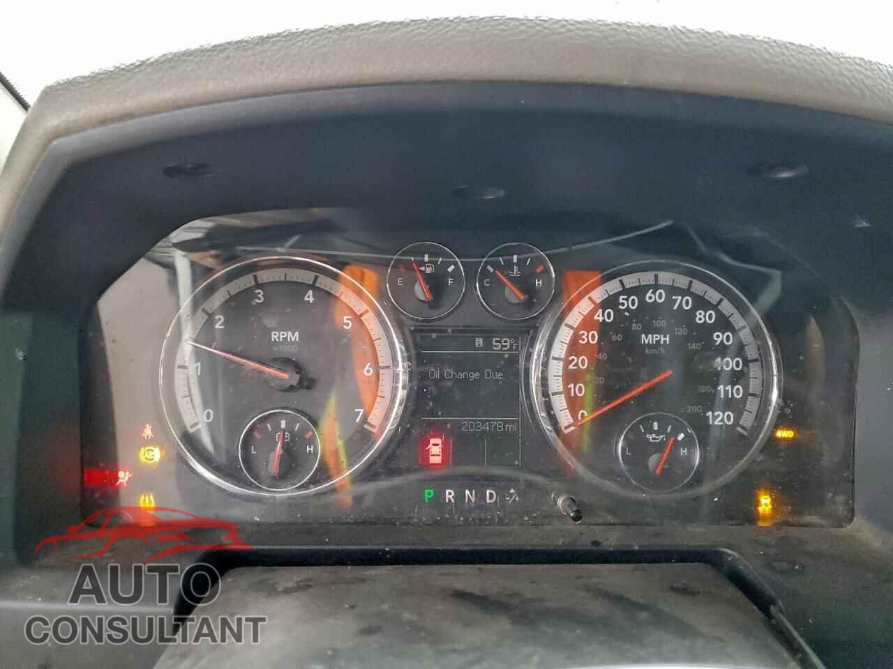 DODGE RAM 2500 2012 - 3C6TD5HT2CG196026