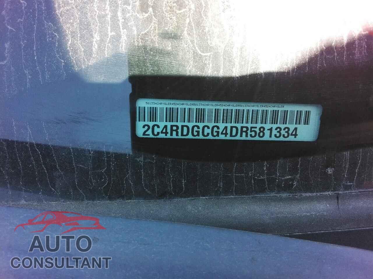 DODGE All Models 2013 - 2C4RDGCC8DR581334