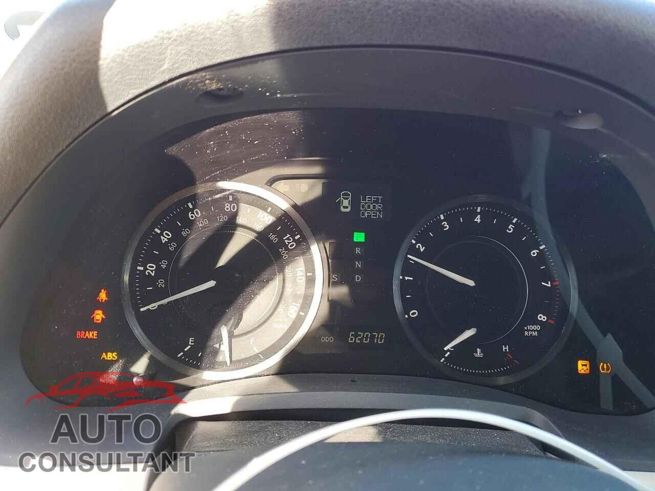 LEXUS IS 2010 - JTHFF2C25A2506736