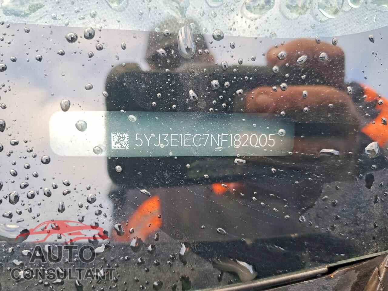 TESLA MODEL 3 2022 - 5YJ3E1EC7NF182005