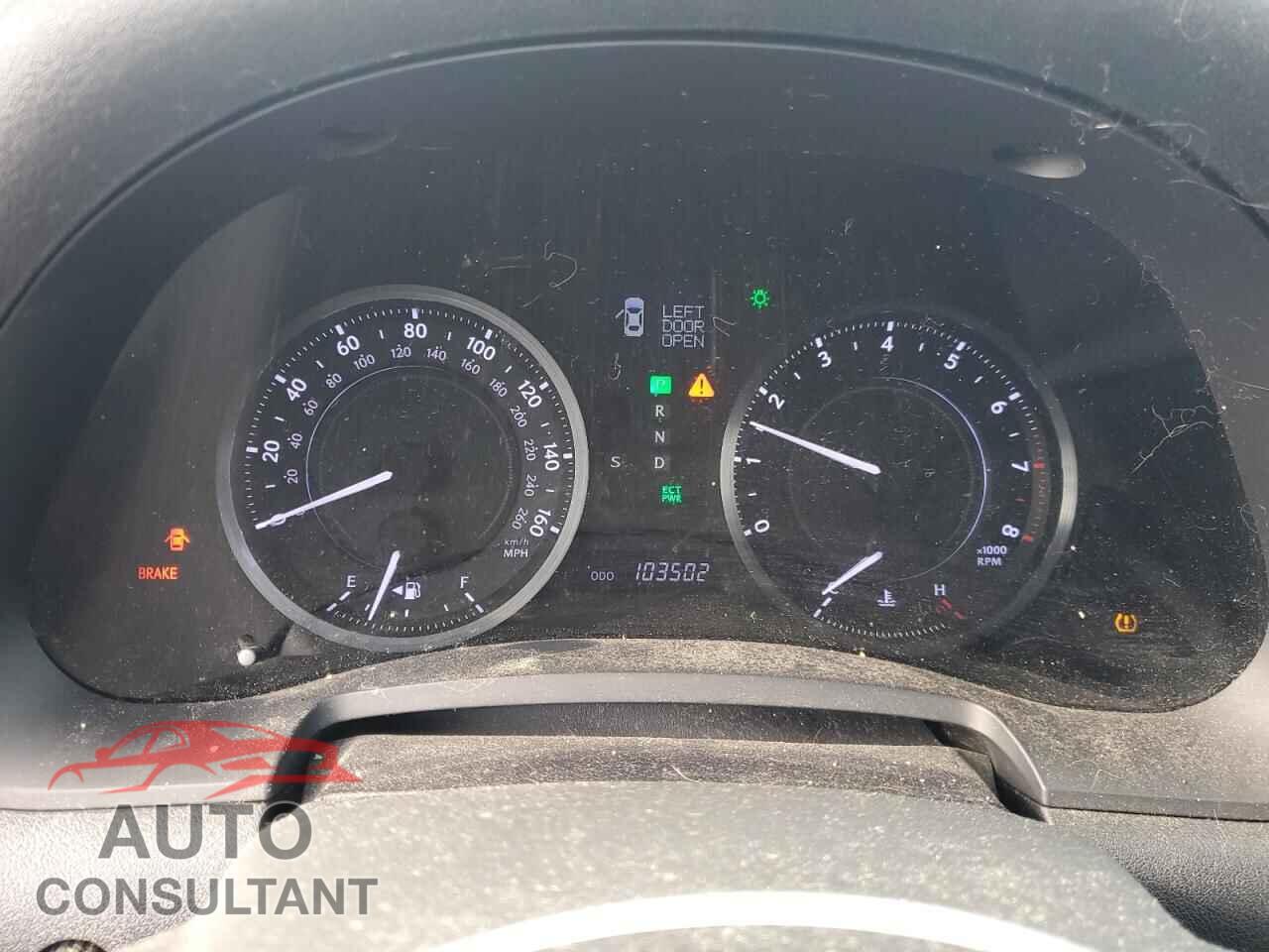 LEXUS IS 2011 - JTHFF2C24B2520189