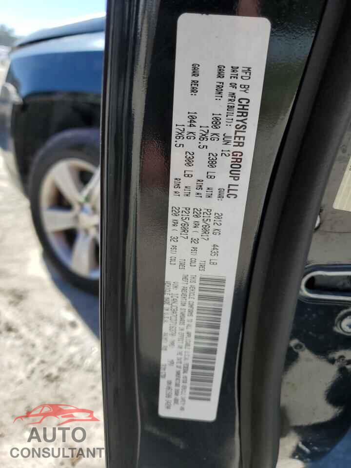 JEEP COMPASS 2012 - 1C4NJCBA7CD716370