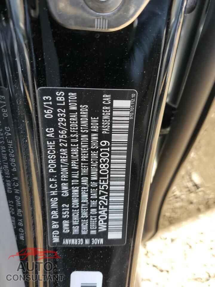 PORSCHE PANAMERA 2014 - WP0AF2A75EL083019