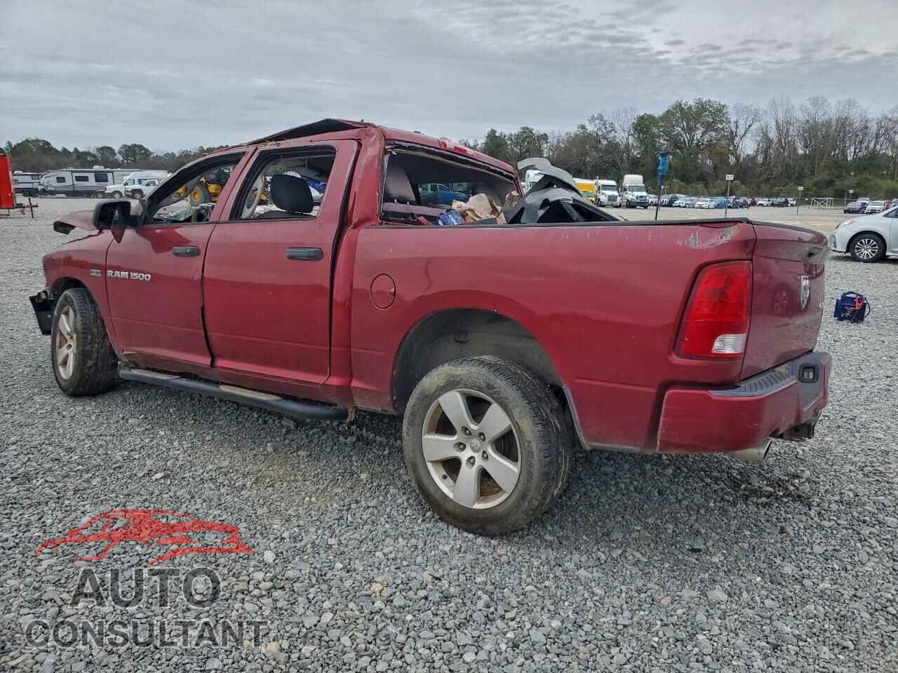 DODGE RAM 1500 2012 - 1C6RD7KT2CS239321