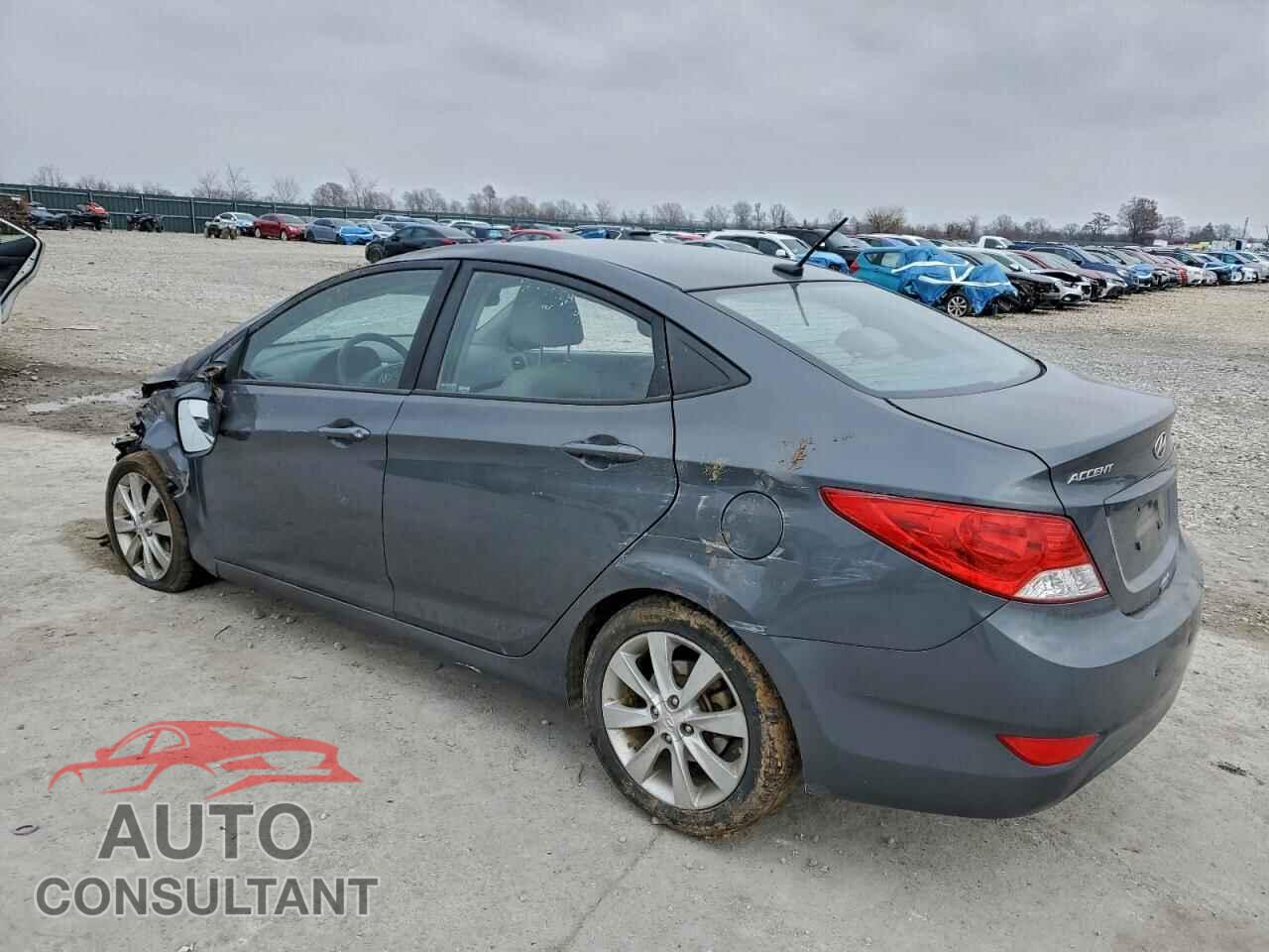 HYUNDAI ACCENT 2012 - KMHCU4AE8CU144553