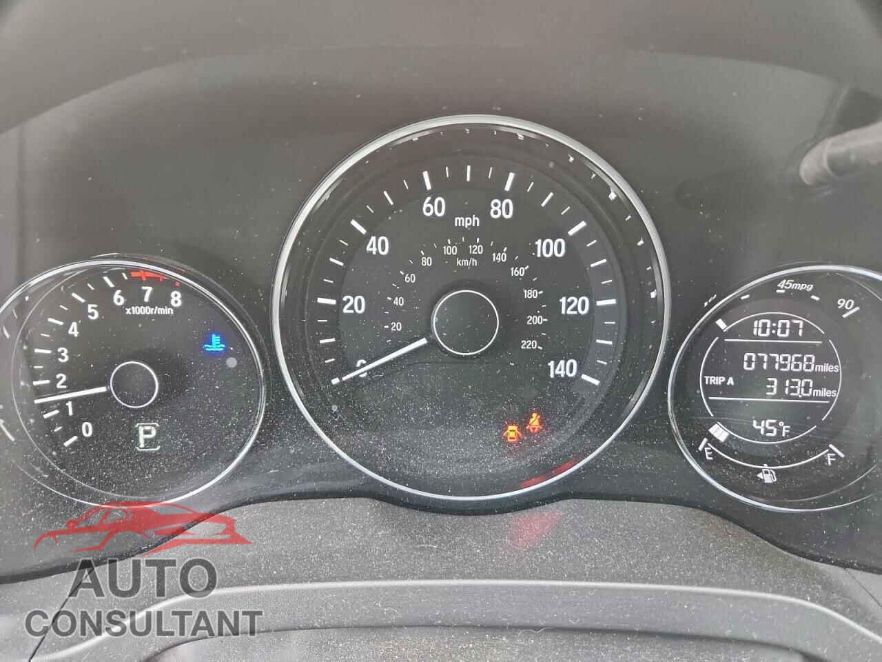 HONDA HR-V 2017 - 3CZRU6H72HM726879