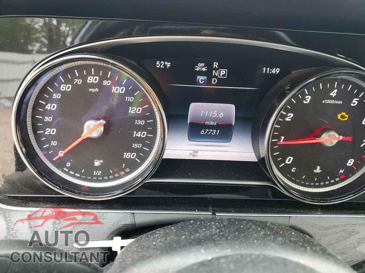 MERCEDES-BENZ E-CLASS 2019 - WDDZF4JB5KA629852