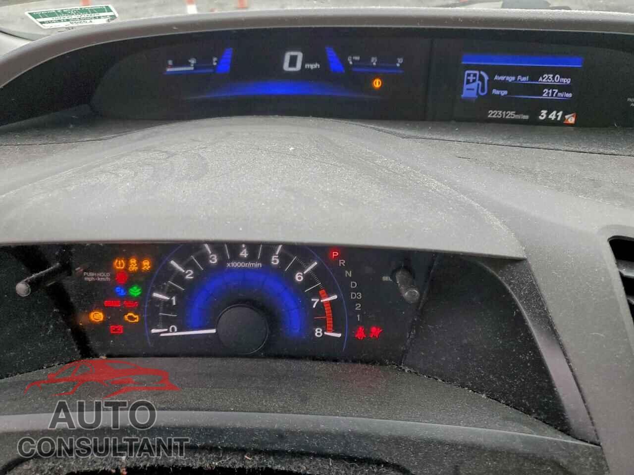 HONDA CIVIC 2012 - 19XFB2F56CE048312