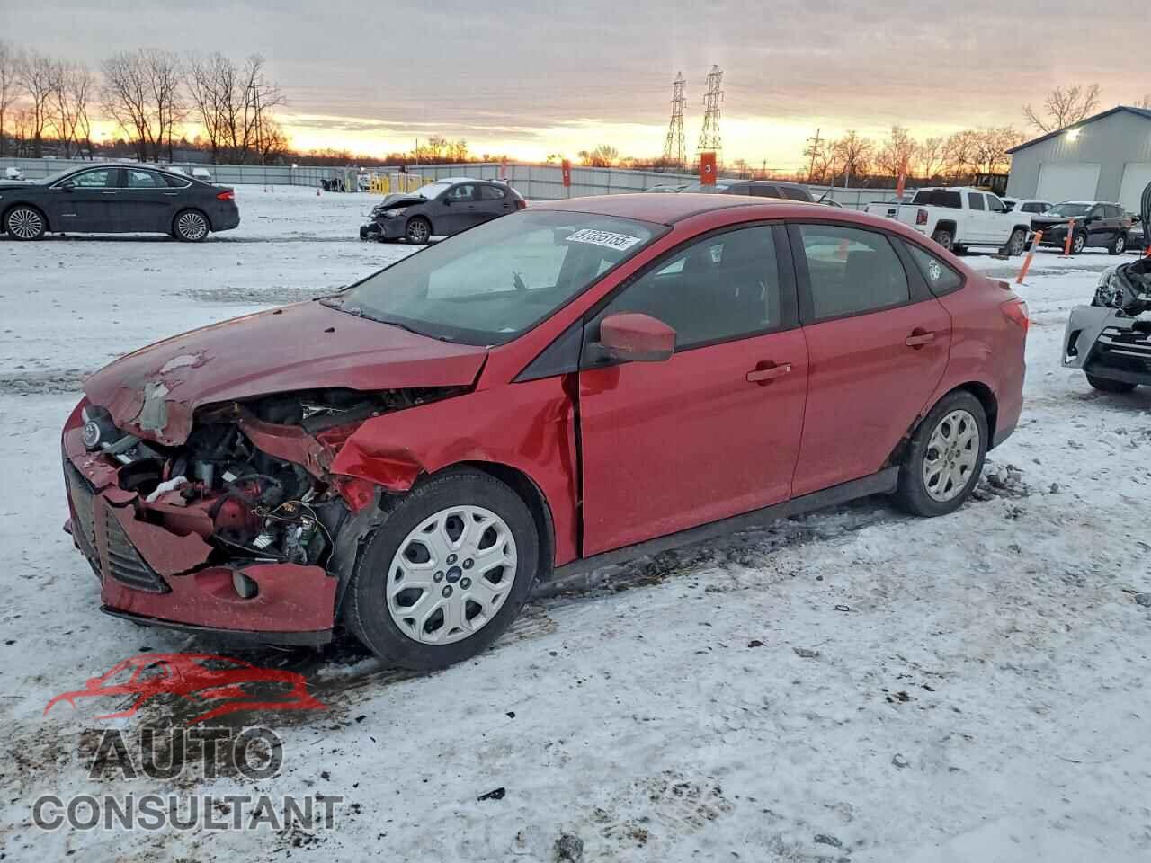 FORD FOCUS 2012 - 1FAHP3F2XCL304034