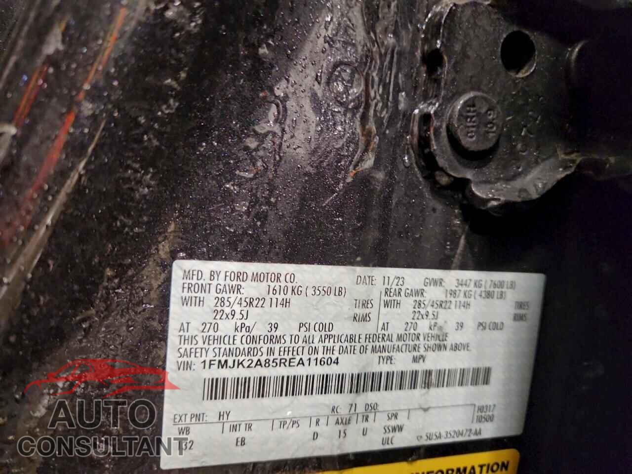 FORD EXPEDITION 2024 - 1FMJK2A85REA11604