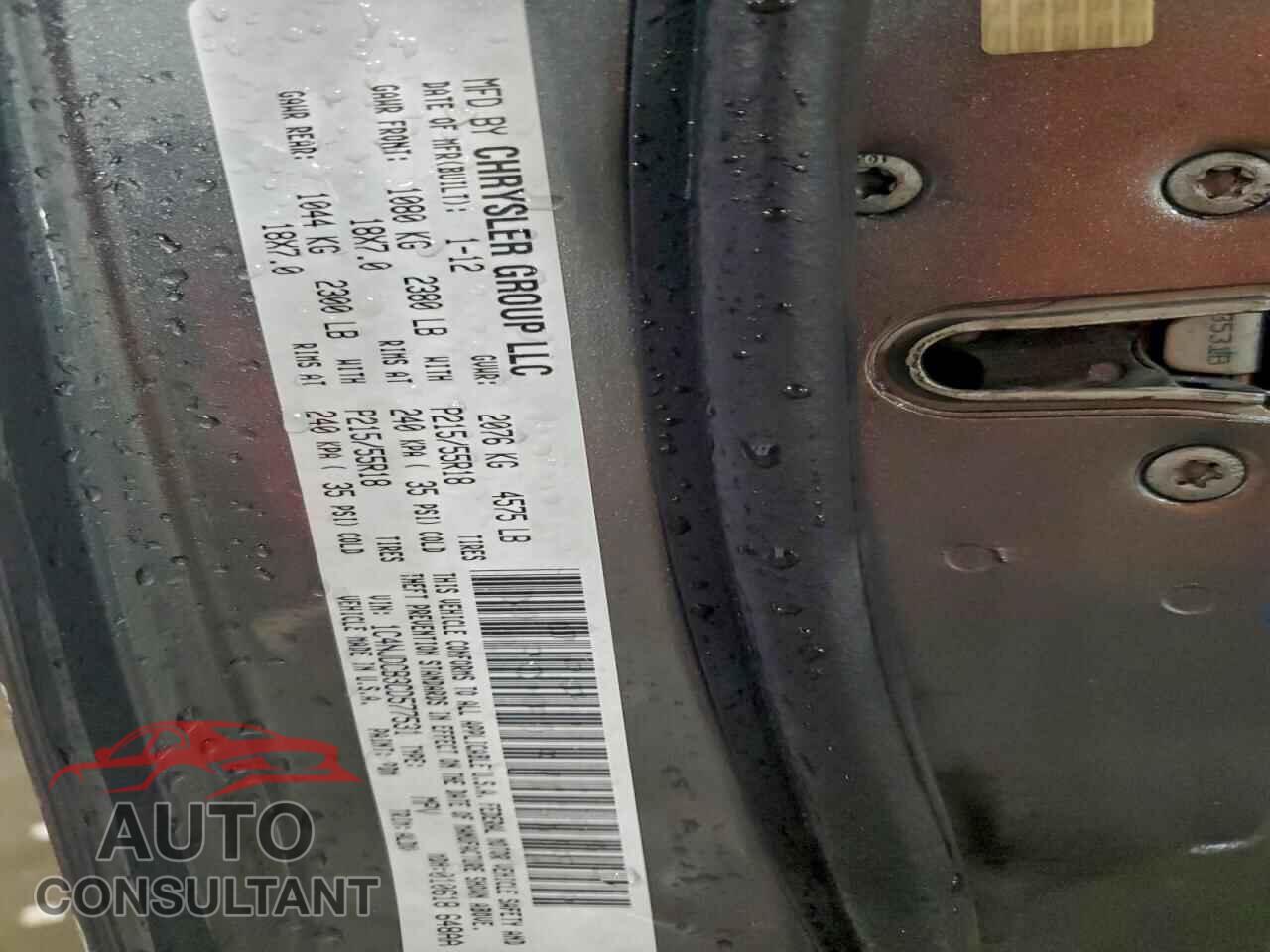 JEEP COMPASS 2012 - 1C4NJDCB3CD577531