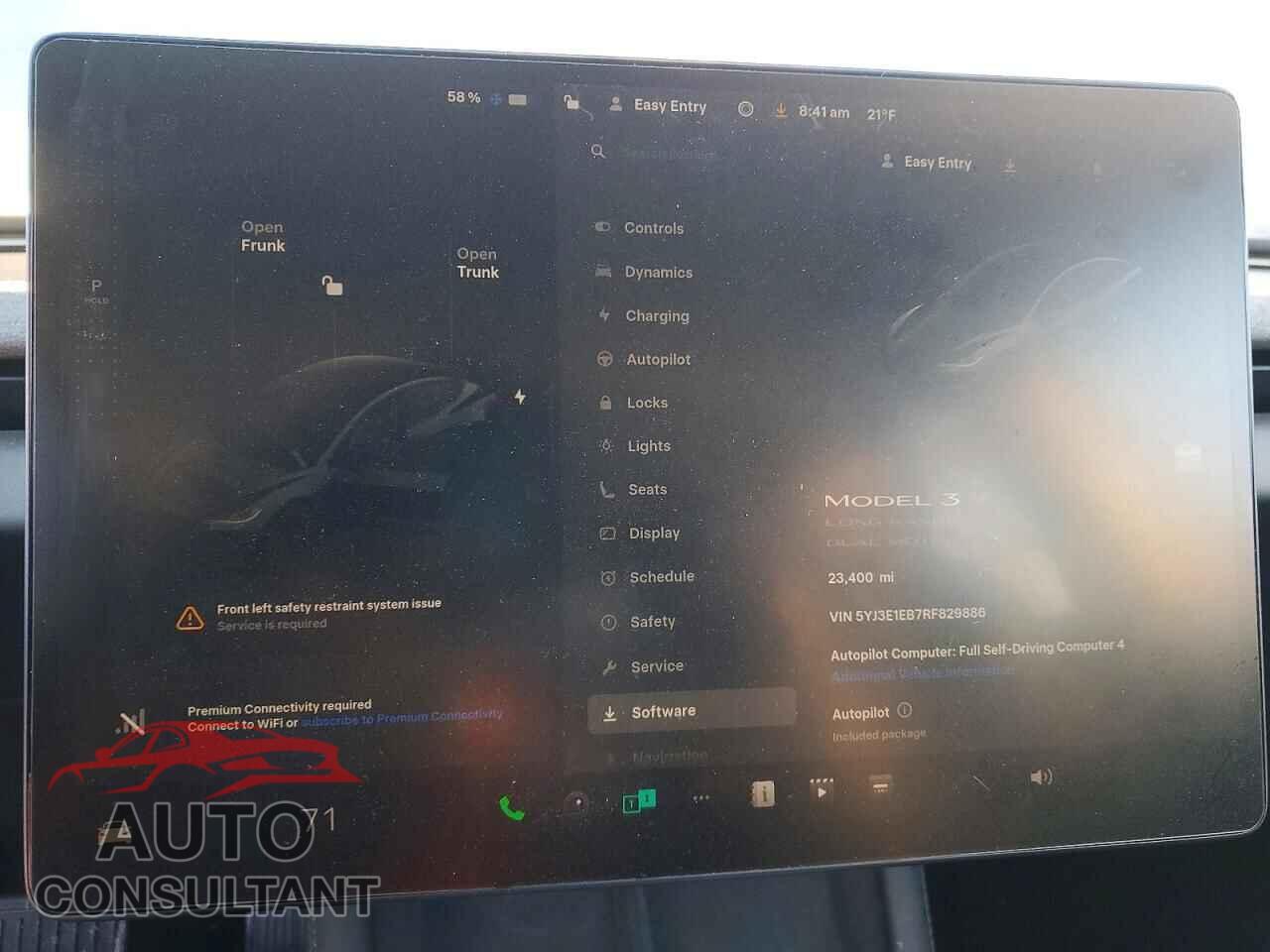 TESLA MODEL 3 2024 - 5YJ3E1EB7RF829886