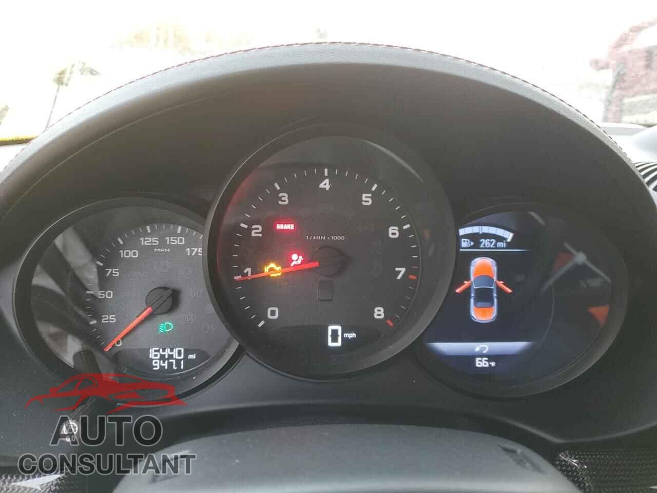 PORSCHE BOXSTER 2021 - WP0CA2A8XMS210478