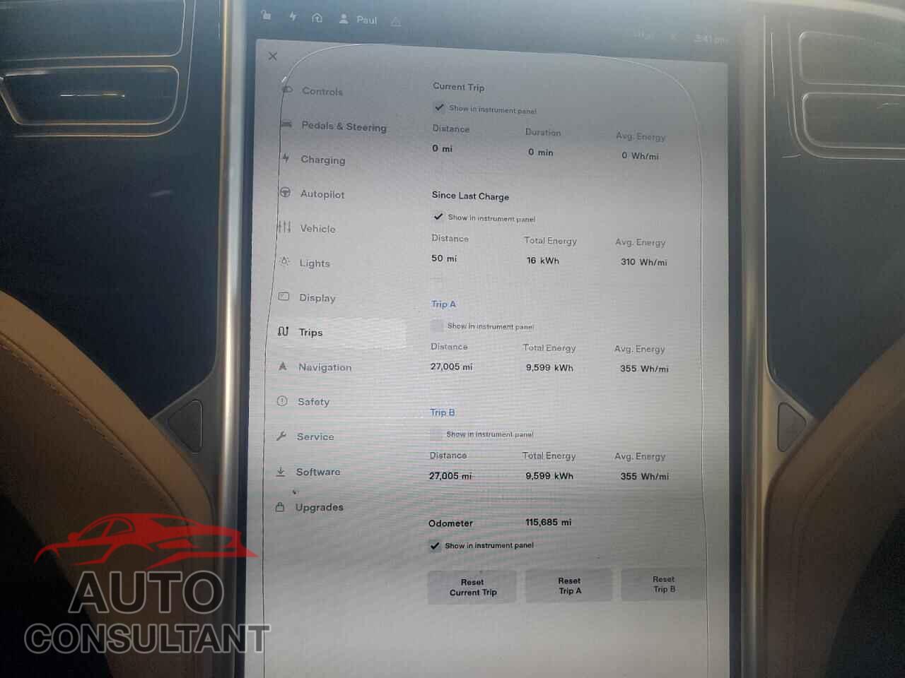 TESLA MODEL S 2016 - 5YJSA1E21GF142827