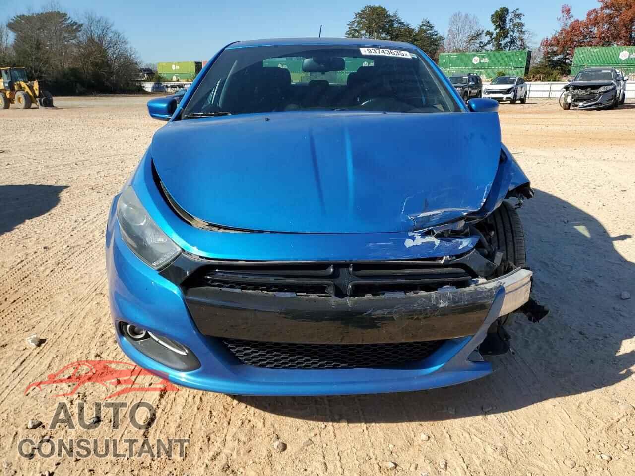 DODGE DART 2015 - 1C3CDFBBXFD174022