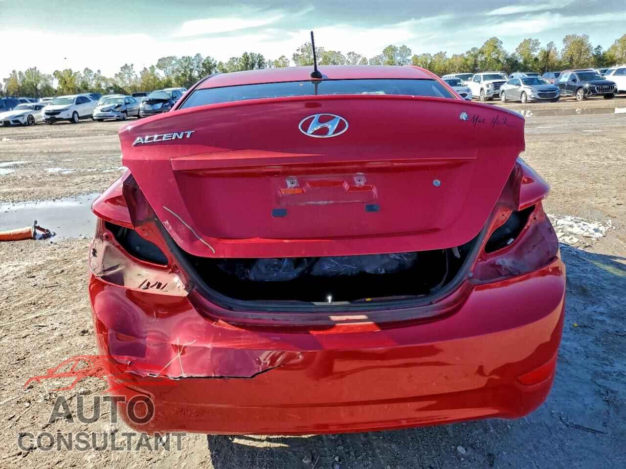 HYUNDAI ACCENT 2012 - KMHCU4AE7CU237449