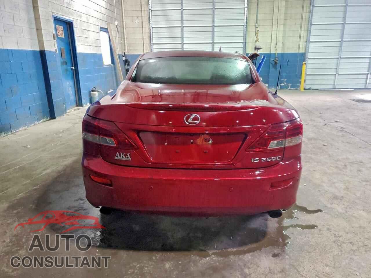 LEXUS IS 2012 - JTHFF2C24C2523949