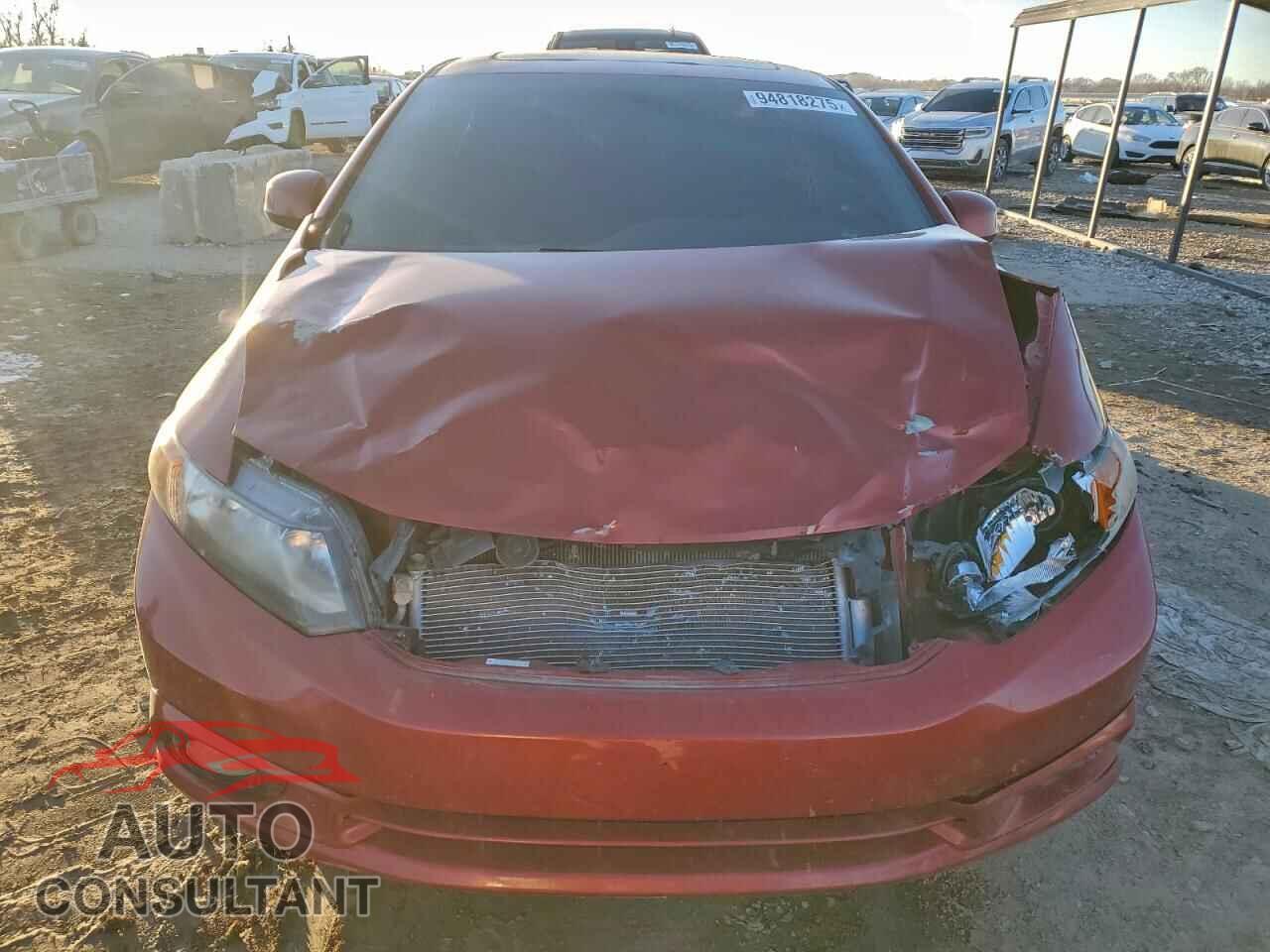 HONDA CIVIC 2012 - 2HGFB6E53CH704111