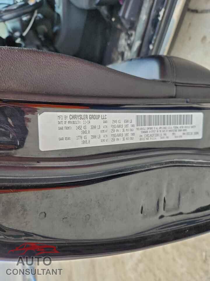 DODGE DURANGO 2015 - 1C4RDJAG3FC690119