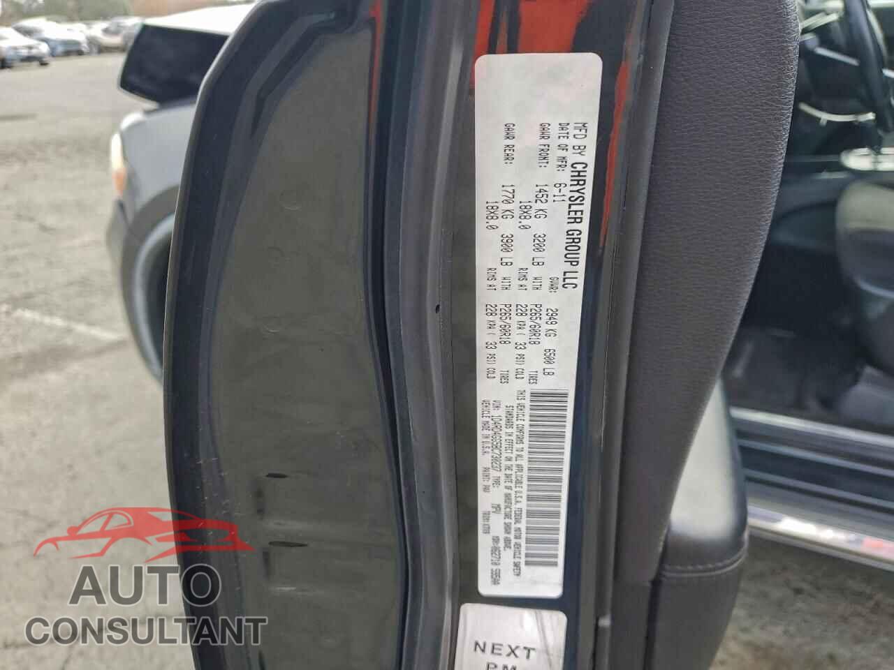 DODGE DURANGO 2011 - 1D4RD4GG5BC730237