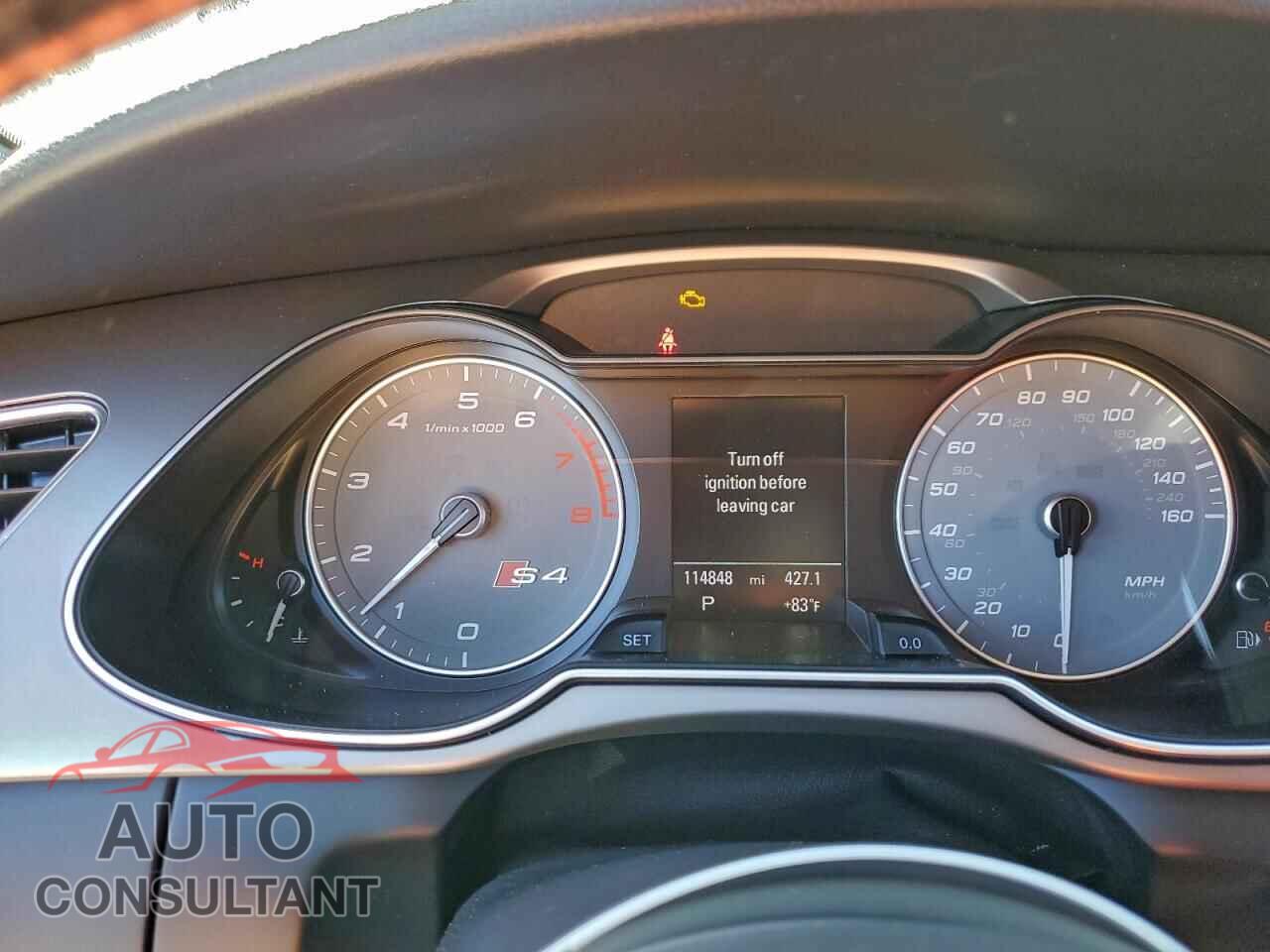 AUDI S4/RS4 2014 - WAUBGAFL2EA017537