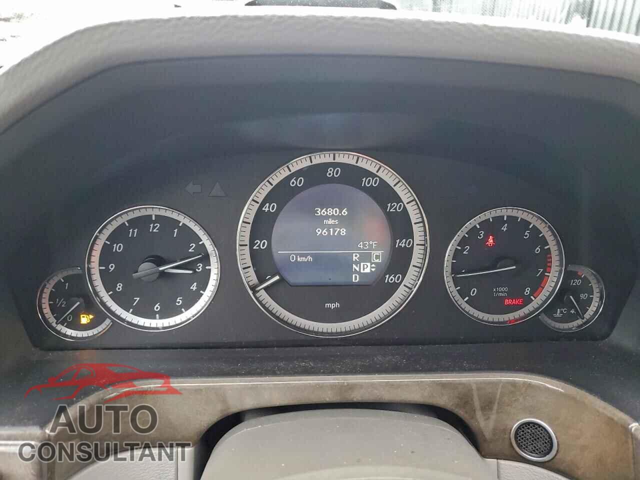 MERCEDES-BENZ E-CLASS 2010 - WDDHF8HB2AA191606