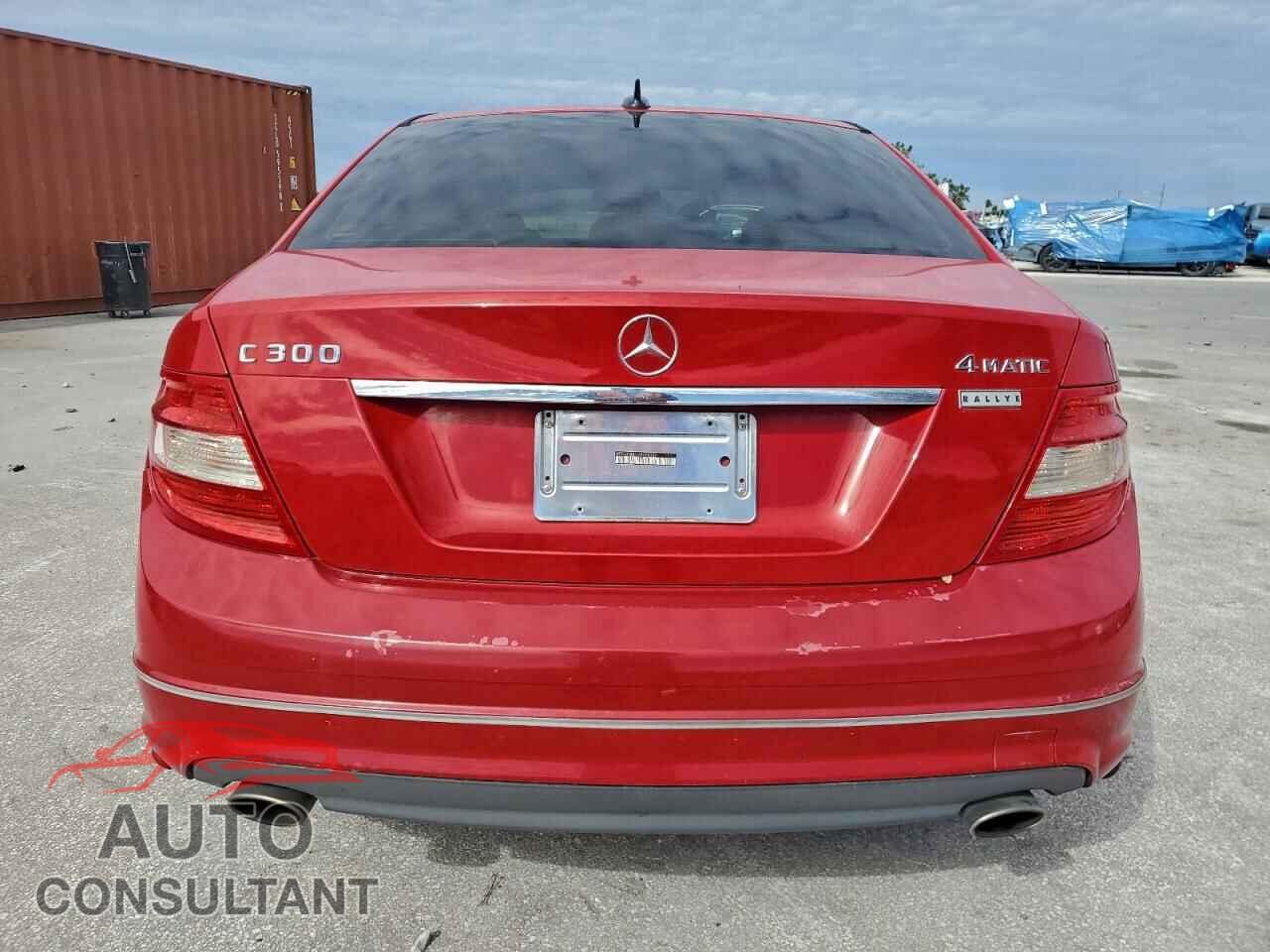 MERCEDES-BENZ C-CLASS 2010 - WDDGF8BB1AR088389