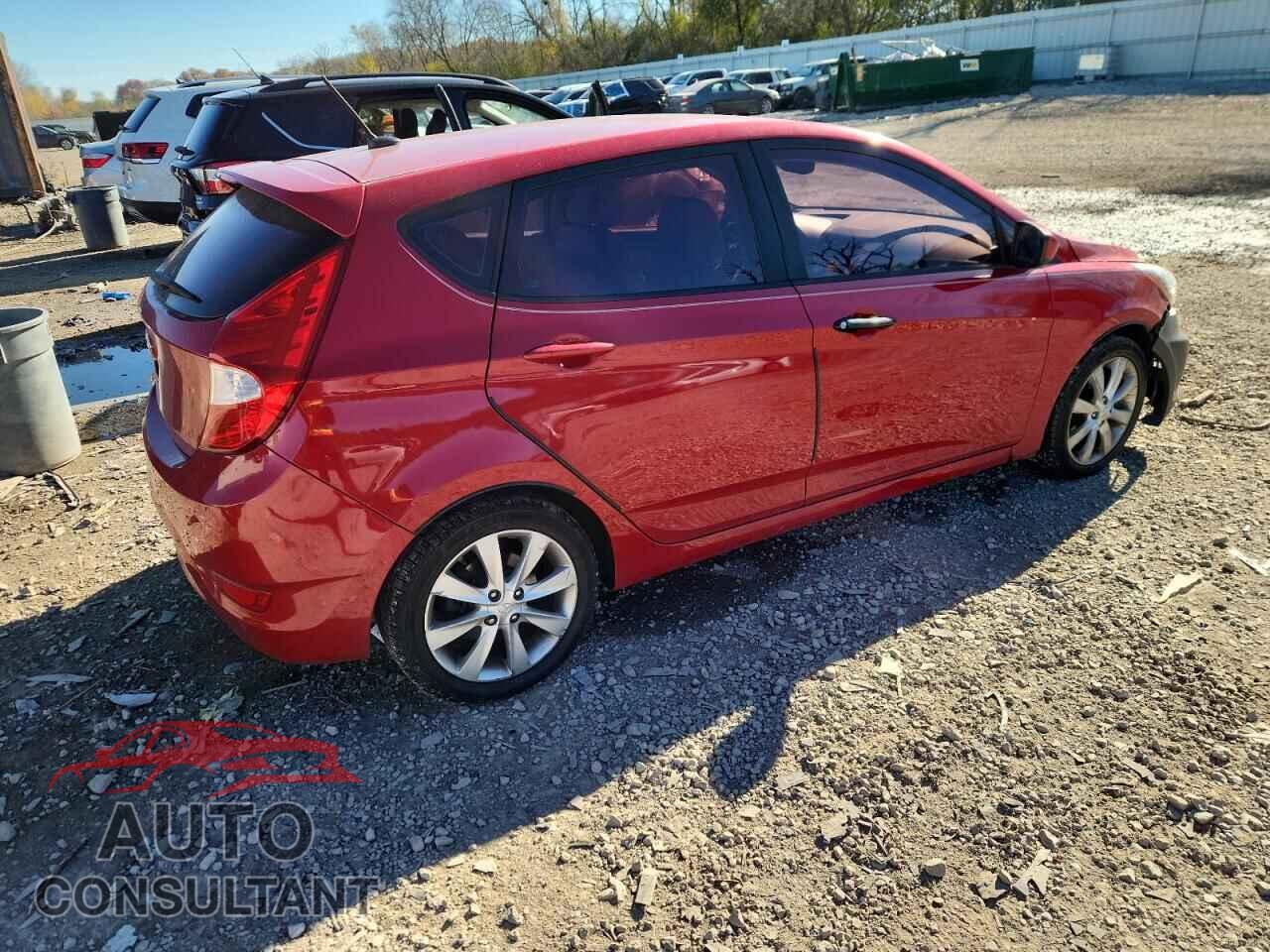 HYUNDAI ACCENT 2012 - KMHCU5AE2CU022664