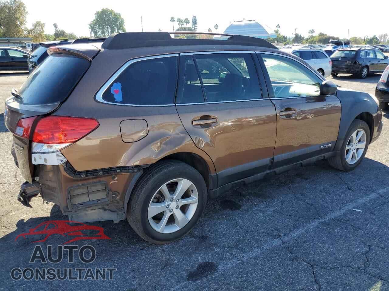 SUBARU OUTBACK 2013 - 4S4BRBBC1D3286121