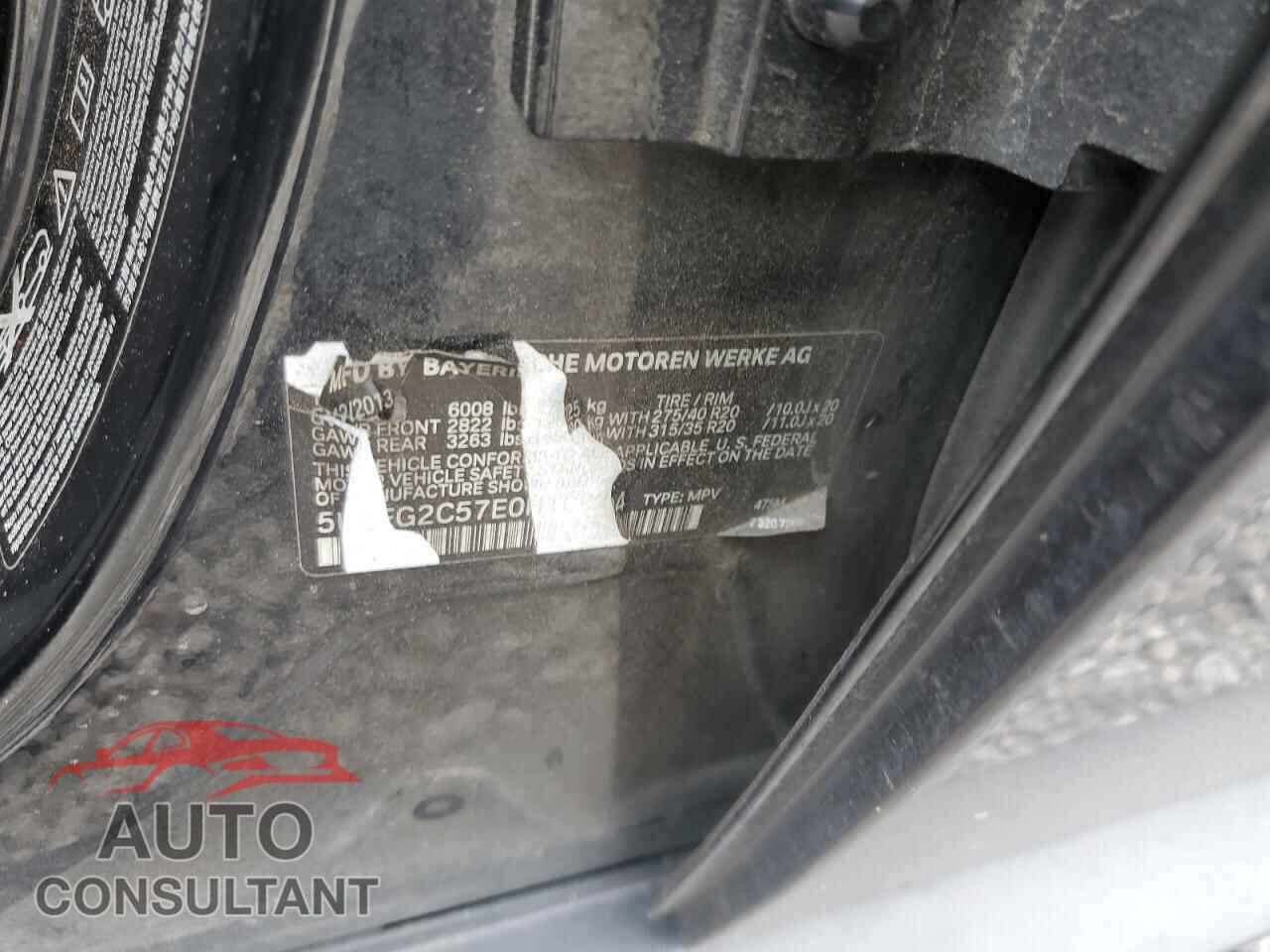 BMW X6 2014 - 5UXFG2C57E0H10224