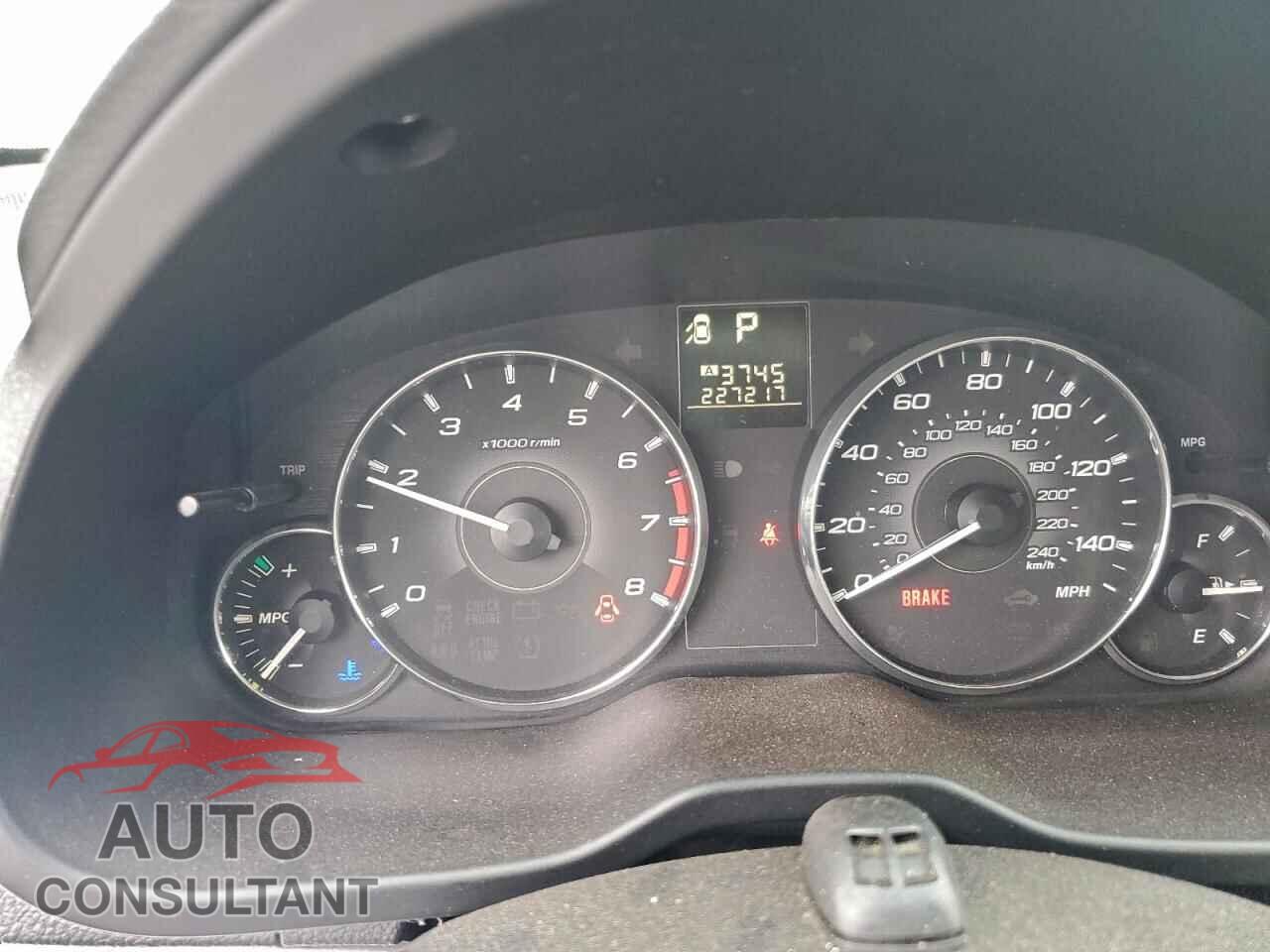 SUBARU OUTBACK 2011 - 4S4BRCCC6B3345505
