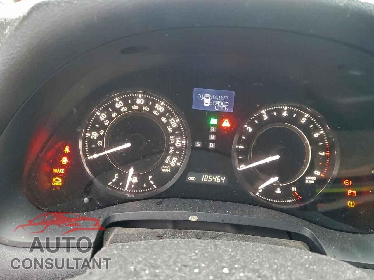 LEXUS IS 2010 - JTHFF2C29A2506528