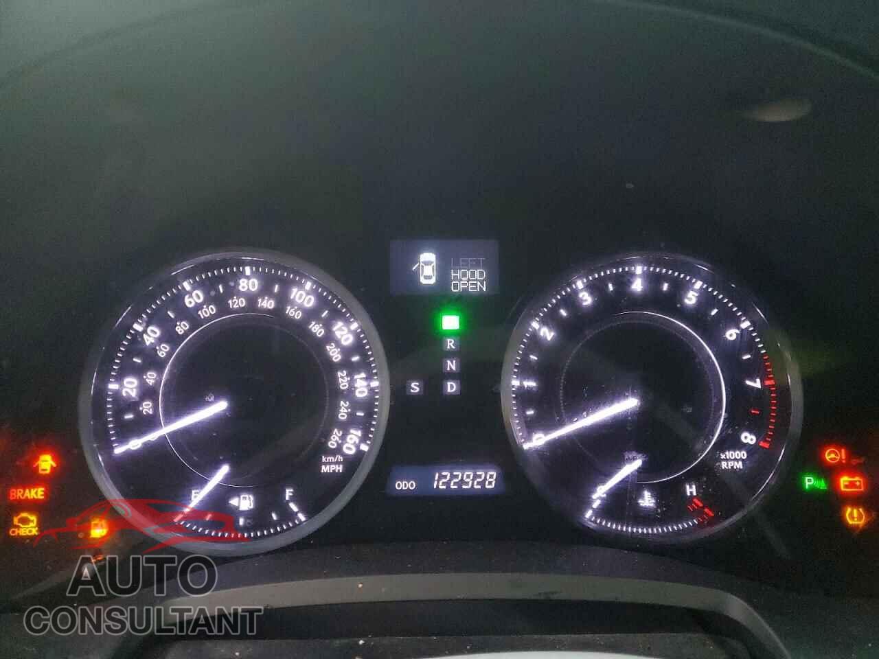 LEXUS IS 2012 - JTHFF2C21C2524704