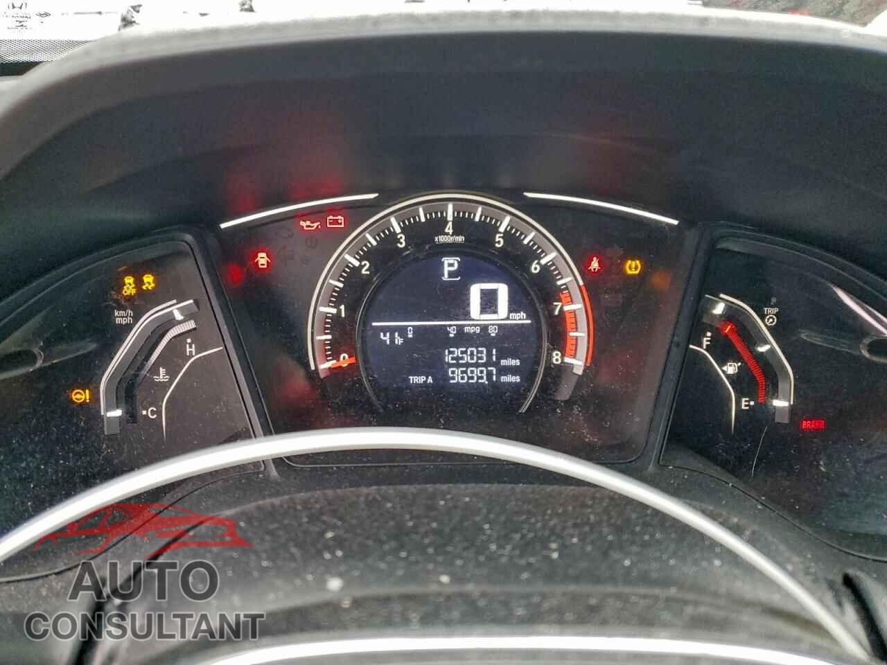 HONDA CIVIC 2017 - 19XFC2F54HE209552