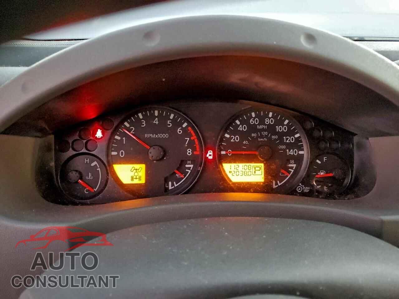 NISSAN FRONTIER 2012 - 1N6AD0EV6CC405003