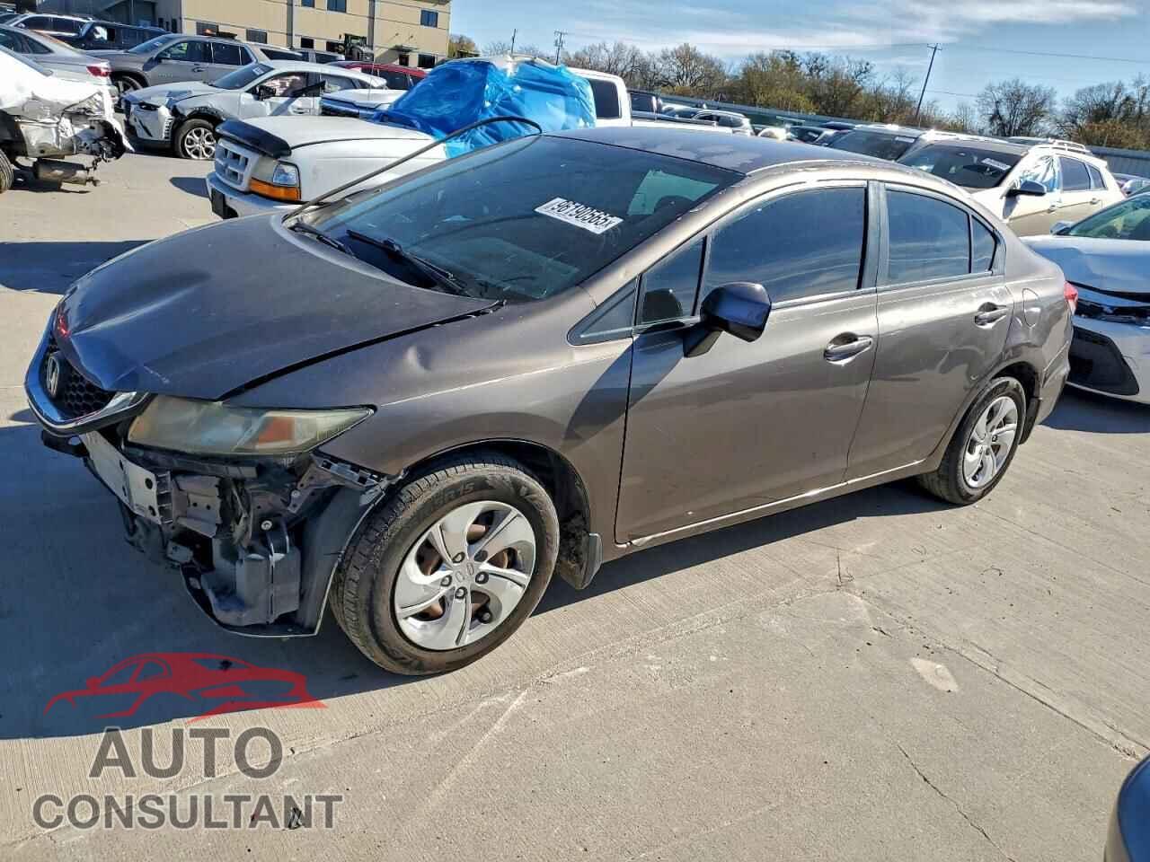 HONDA CIVIC 2013 - 2HGFB2F59DH567295
