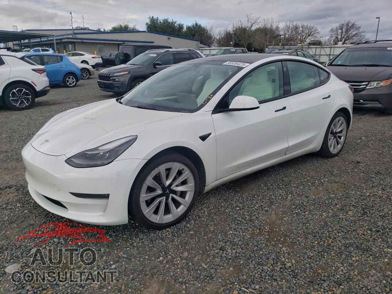TESLA MODEL 3 2022 - 5YJ3E1EB7NF129828