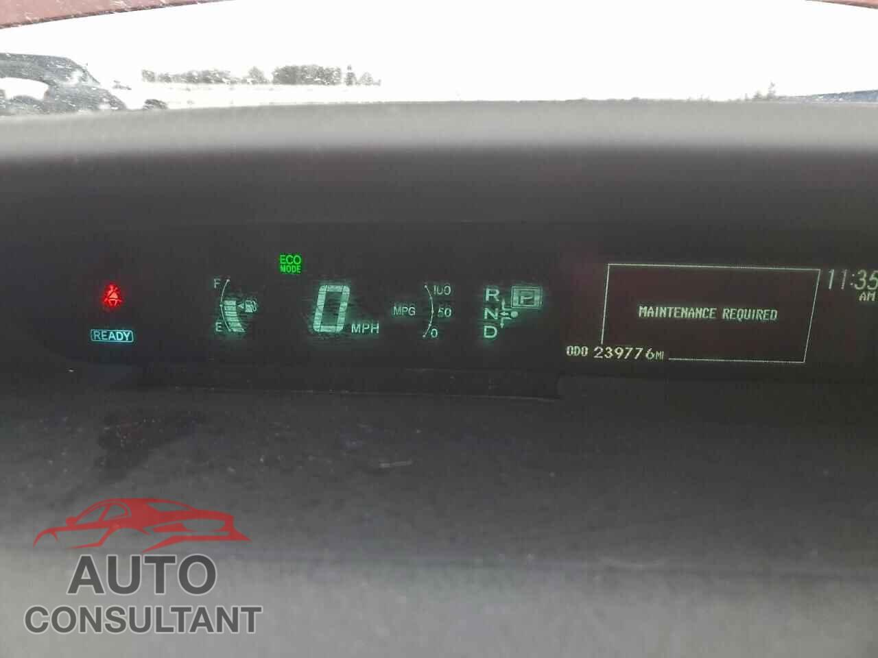 TOYOTA PRIUS 2012 - JTDKN3DU3C5389152