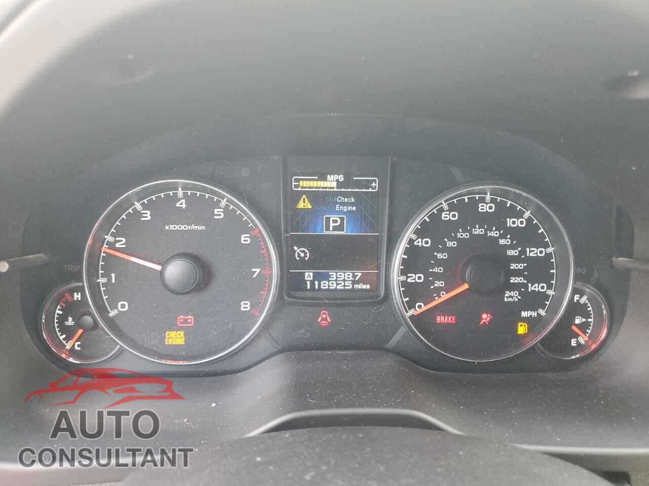 SUBARU OUTBACK 2014 - 4S4BRBLC8E3285810