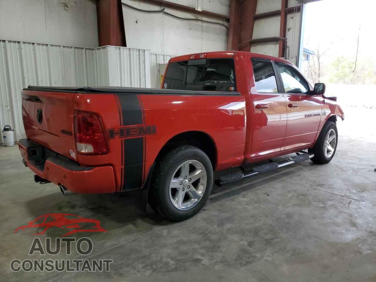DODGE RAM 1500 2012 - 1C6RD7HT5CS180224