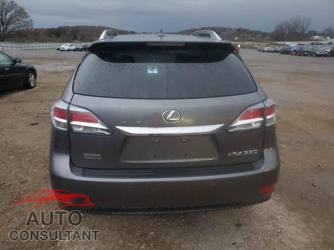 LEXUS RX350 2013 - 2T2BK1BA9DC197398