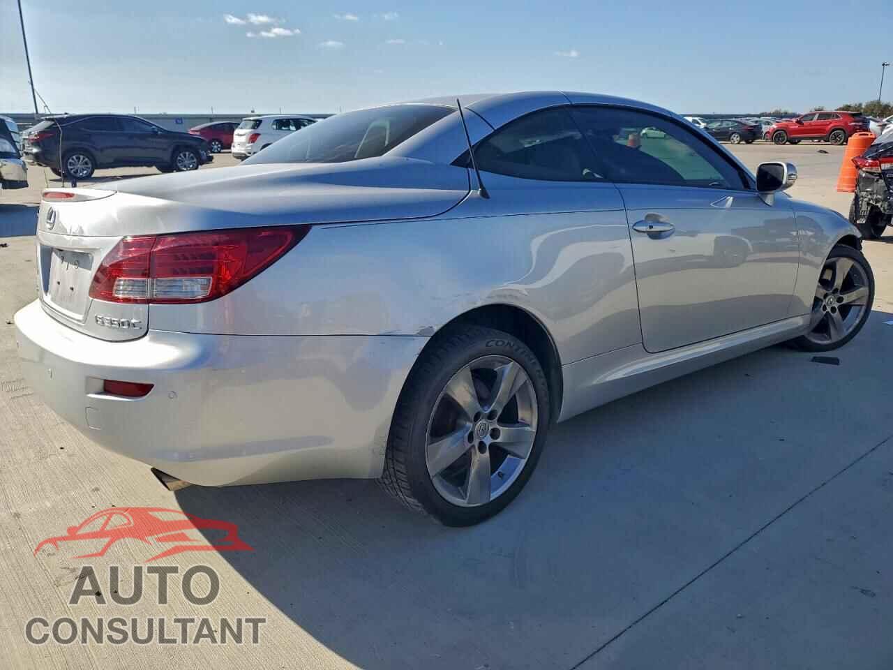 LEXUS IS 2010 - JTHFE2C20A2504654