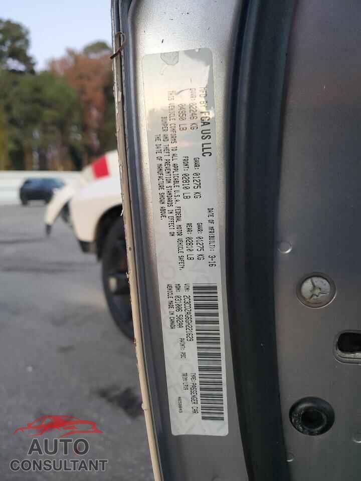 DODGE CHALLENGER 2016 - 2C3CDZAG6GH221629
