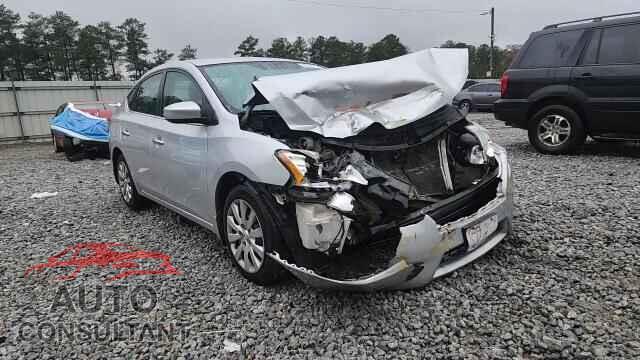 NISSAN SENTRA 2013 - 1N4AB7AP1DN908751