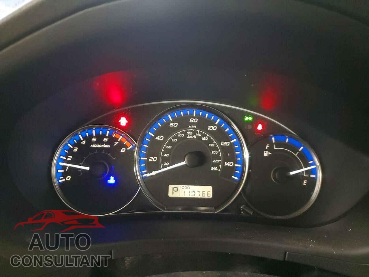 SUBARU FORESTER 2011 - JF2SHBDCXBH726875