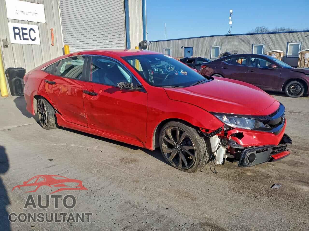HONDA CIVIC 2019 - 2HGFC2F81KH541326