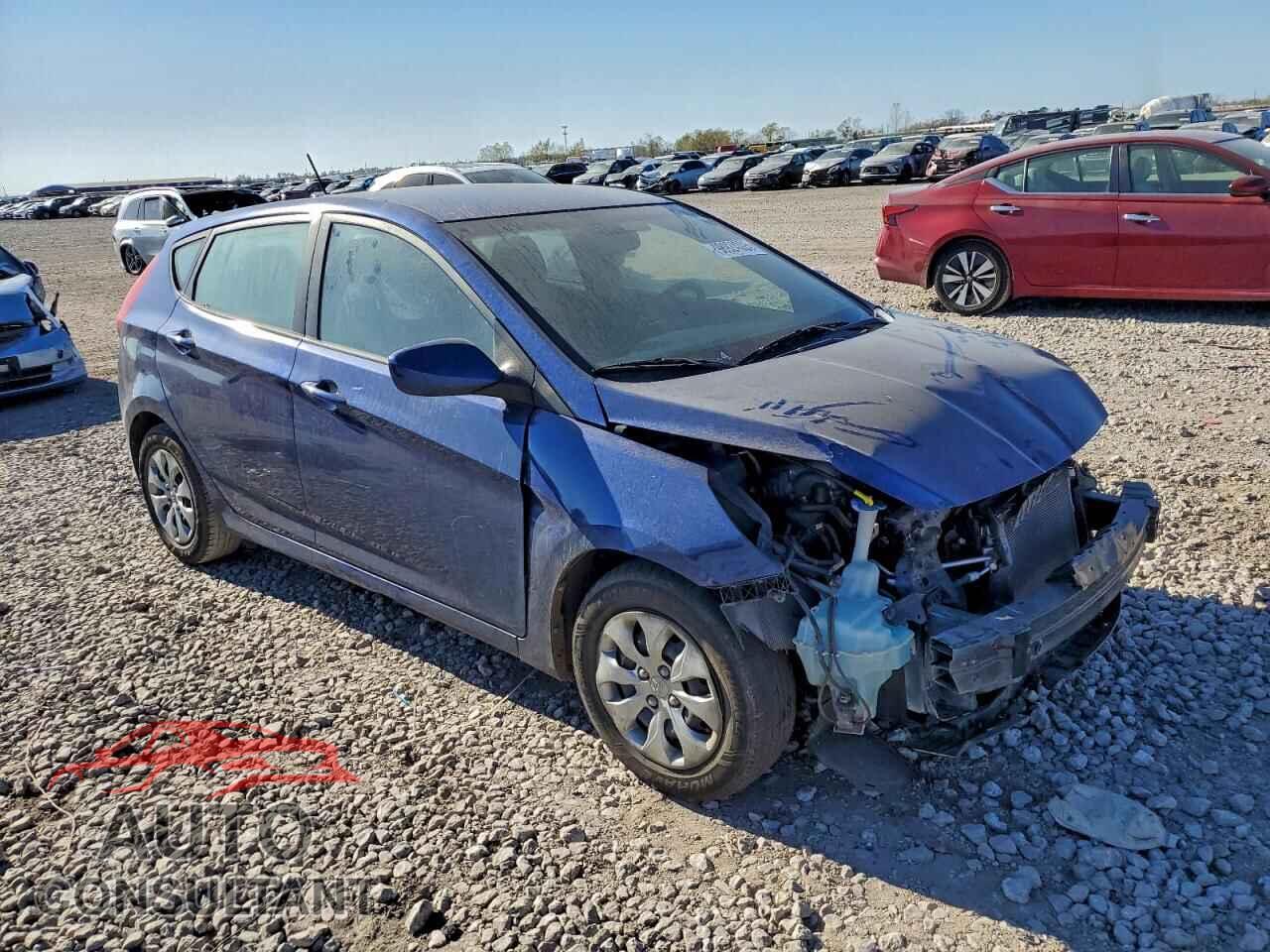 HYUNDAI ACCENT 2017 - KMHCT5AE7HU344730