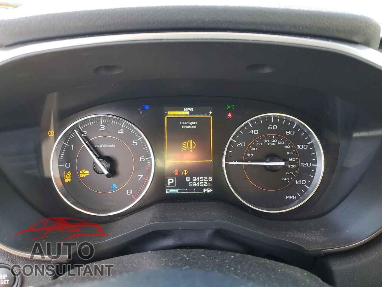 SUBARU CROSSTREK 2019 - JF2GTANC6KH213541