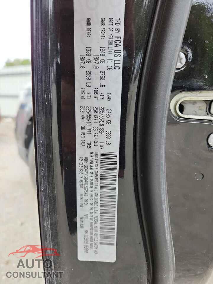 DODGE JOURNEY 2017 - 3C4PDCGB4HT562543
